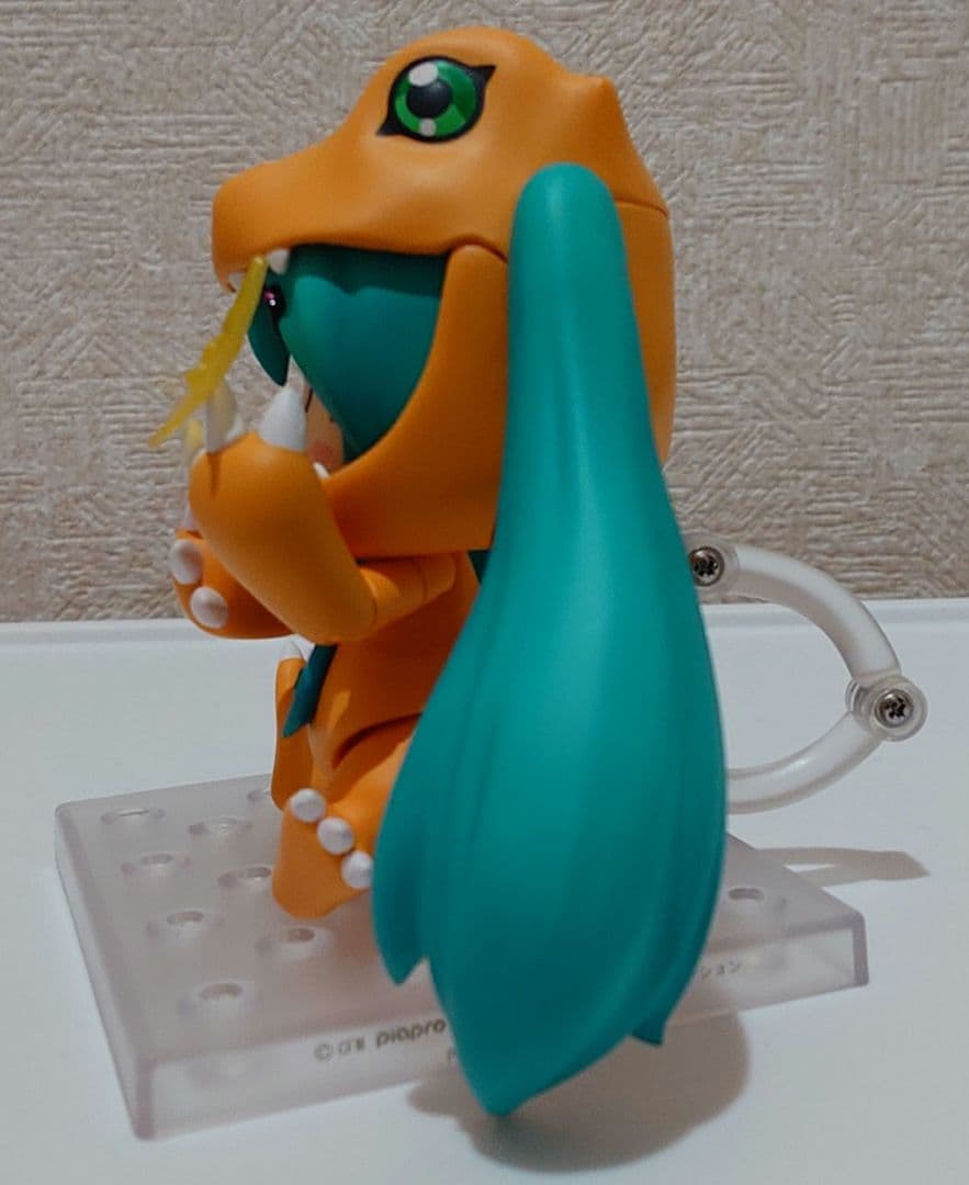 初音ミク ねんどろいど きぐるみアグモン フィギュア 1439