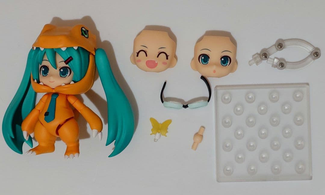 初音ミク ねんどろいど きぐるみアグモン フィギュア 1439