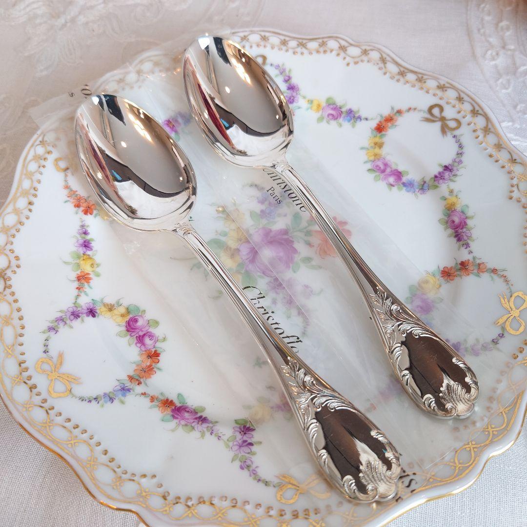 クリストフル　マルリー　デザートスプーン　希少