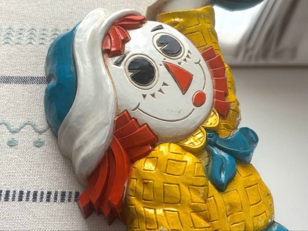 希少✩.*˚ラガディ アン & アンディ アンティーク ウォールミラー