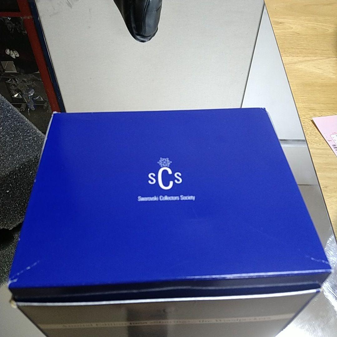 スワロフスキー 置物 ＳＣＳ会員限定作品 キツツキ