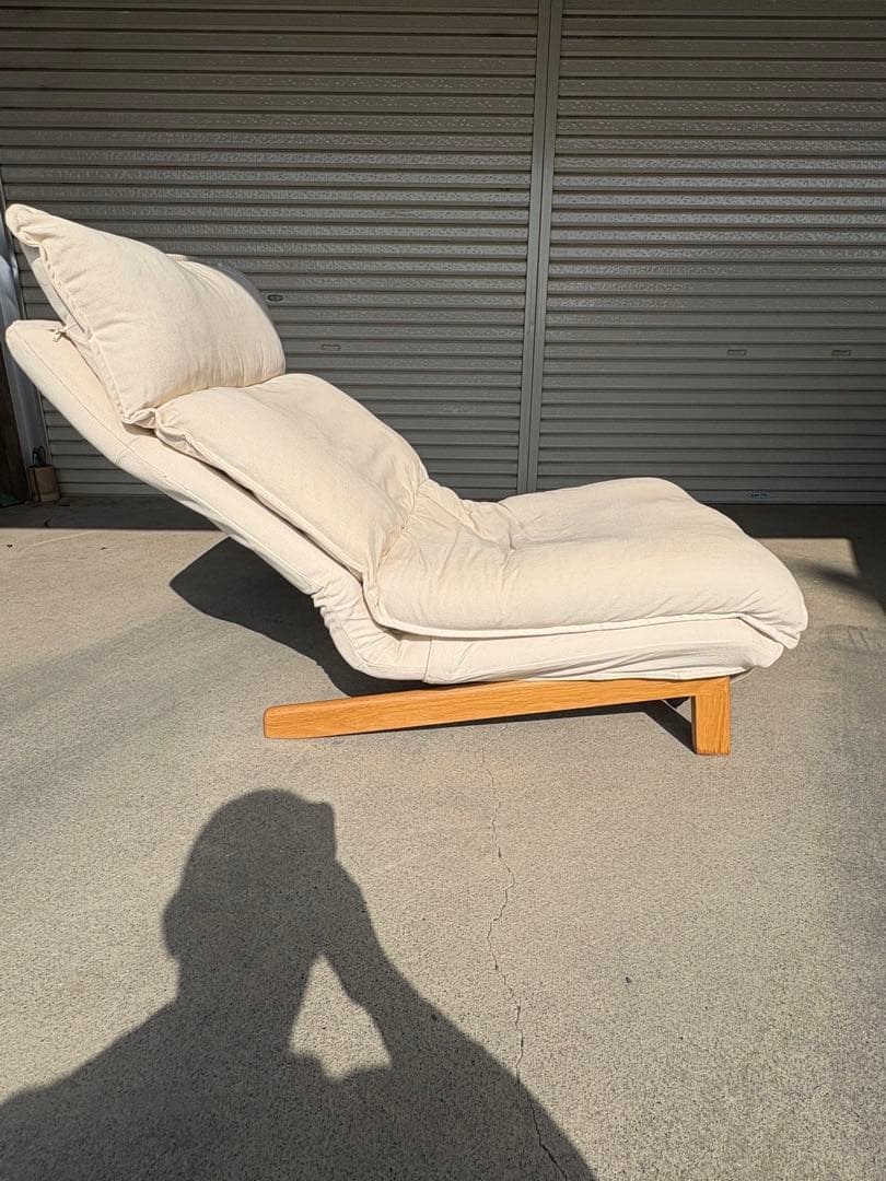 無印良品　ハイバックリクライニングソファ（中古品）