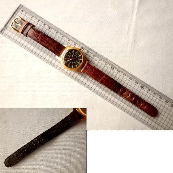 限定値下】貴重【1980年代】アメリカ軍 Type A-D 黒文字盤 腕時計