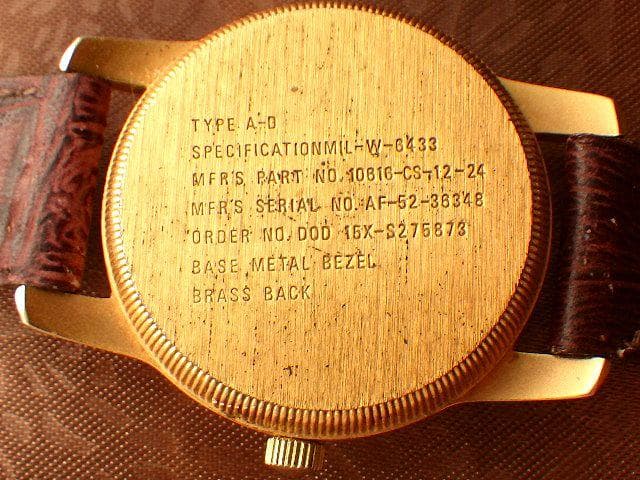 限定値下】貴重【1980年代】アメリカ軍 Type A-D 黒文字盤 腕時計