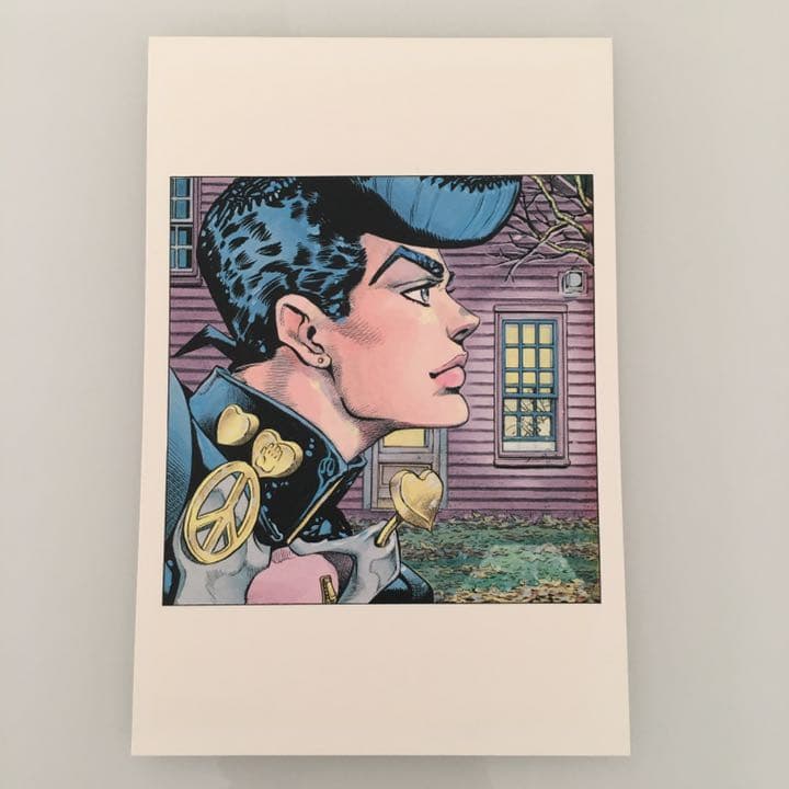 ジョジョ展 2012 ポストカード 4部 東方仗助 ジョジョの奇妙な冒険
