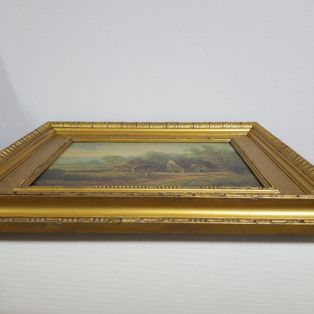 T.E. Breeres 風景画 油彩画