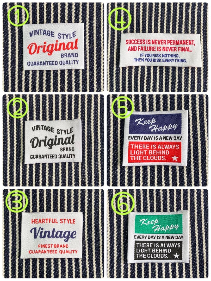 ハンドメイド　入園、入学セット　オーダーページ　オーダー承ります　ヒッコリー