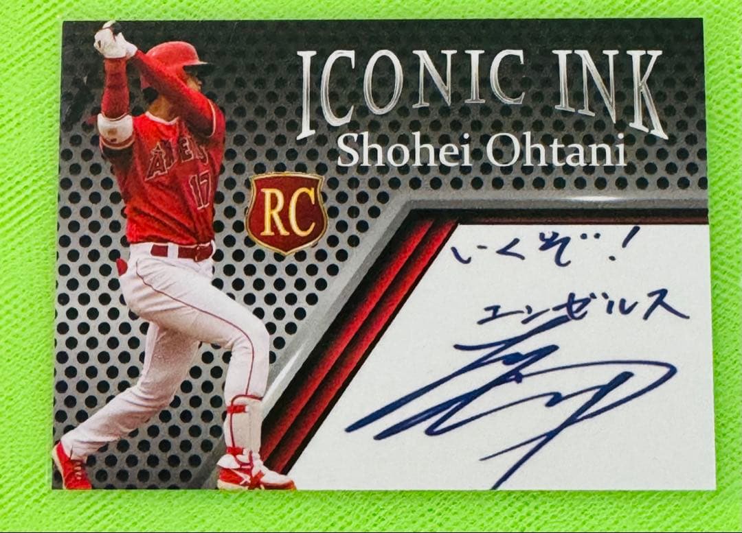 2018 大谷翔平 Iconic Ink ルーキー プリントカード - メルカリ