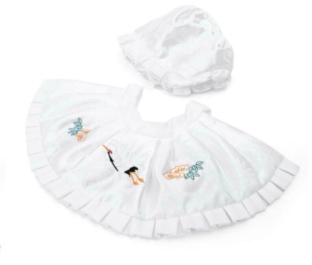 お宮参り　産着　帽子よだれかけセット　男の子