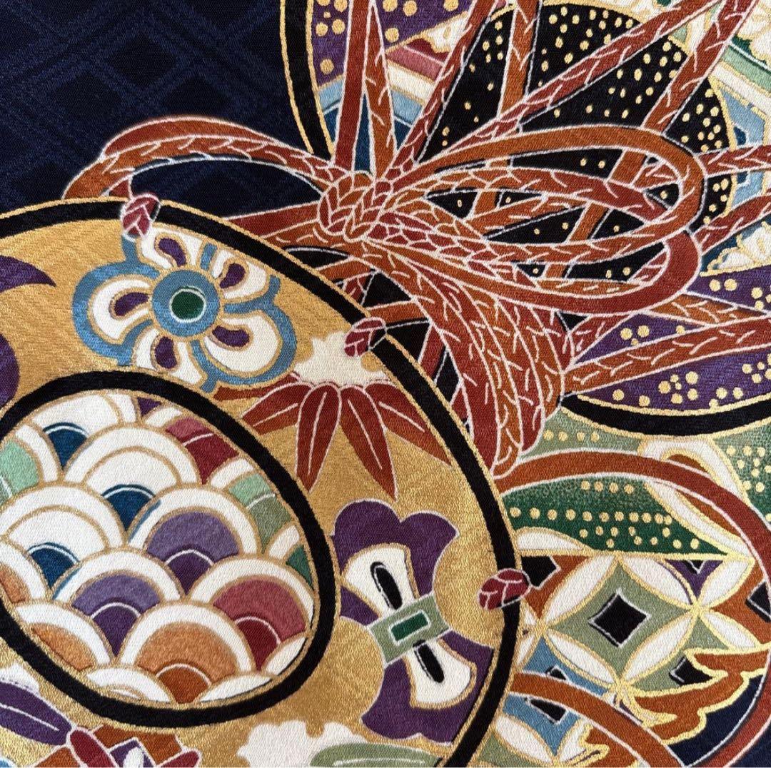 お宮参り　産着　帽子よだれかけセット　男の子