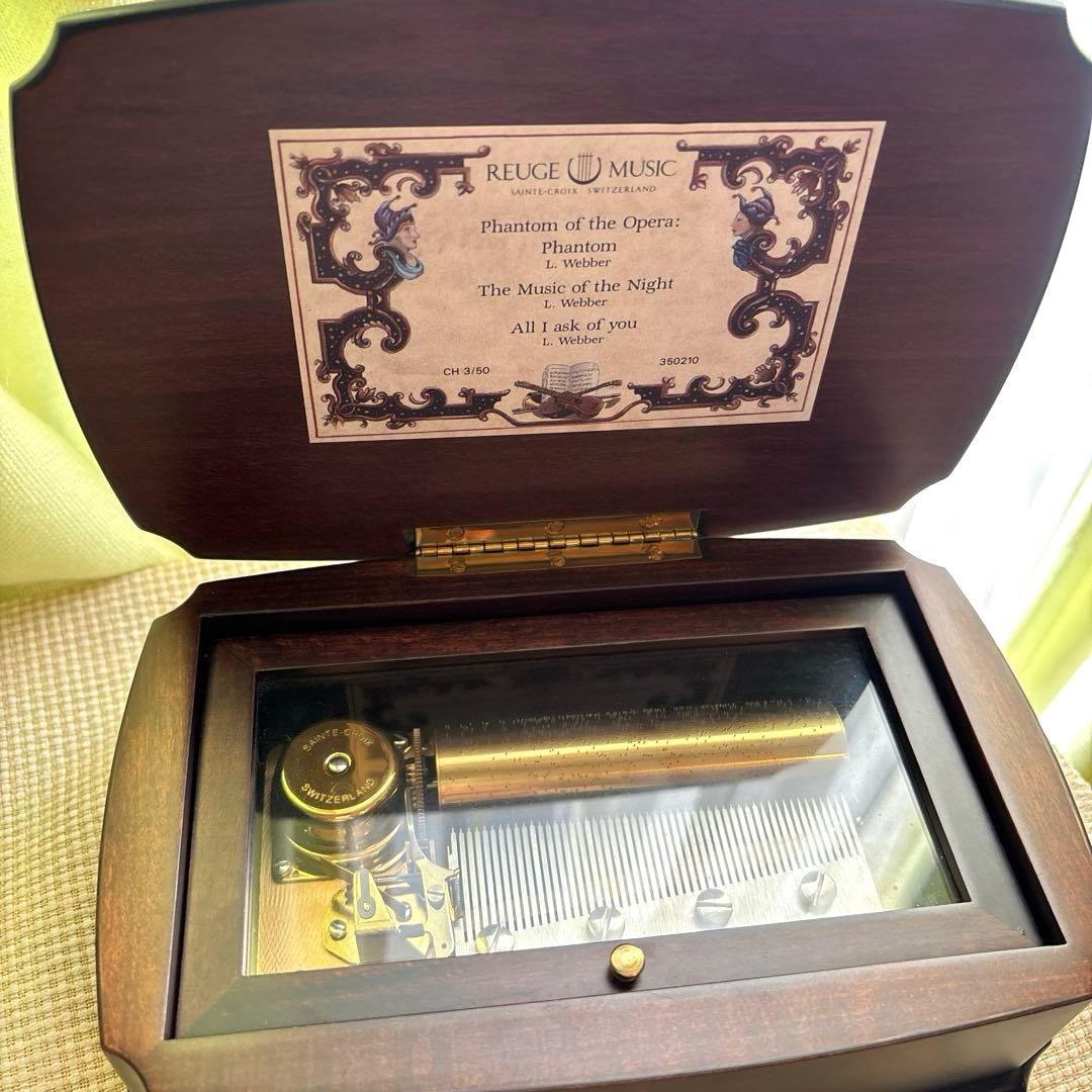 REUGE MUSIC オルゴール 曲♪ファントム（オペラ座の怪人）