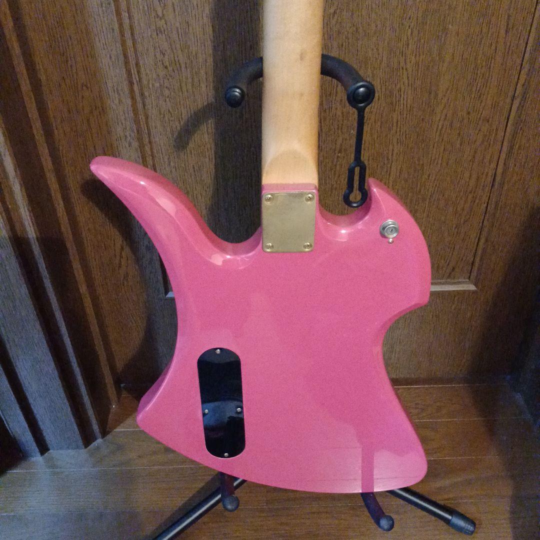 美品:モッキンバードピンクエレキギター XJAPAN hide♡ソフトケース