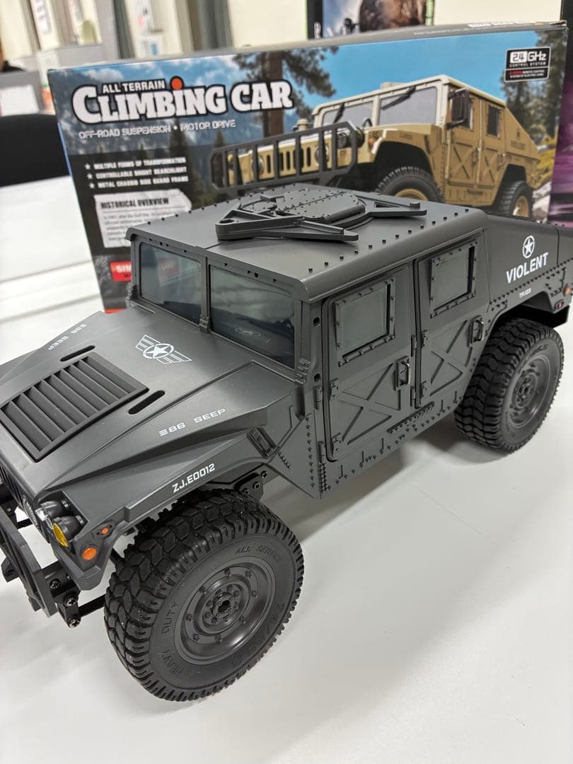 戦車 大型 ラジコン オフロード ミリタリー RCかー 人気 34cm 4WD