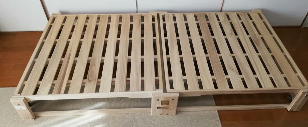 通販生活 桐の畳めるベッド 桐優 ※送料込み