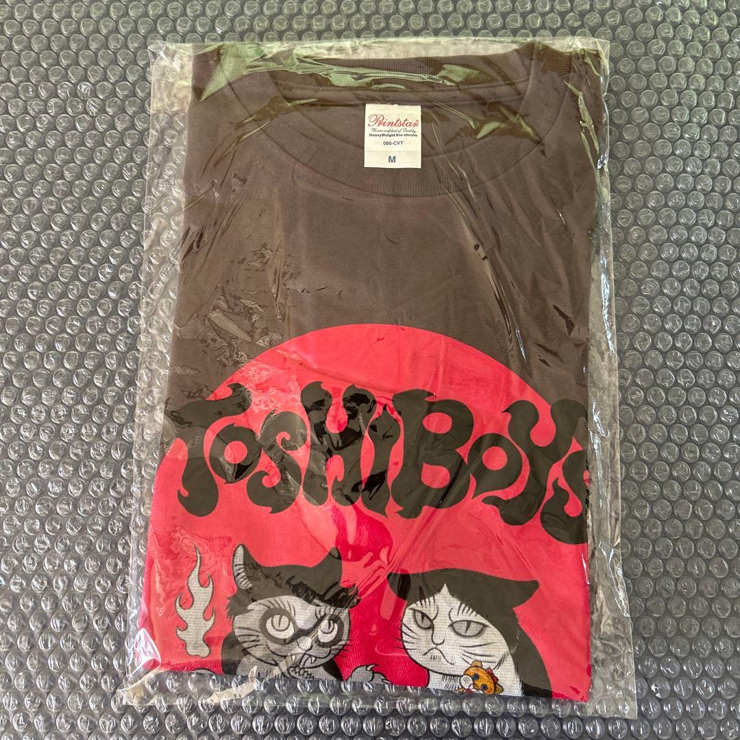 都市ボーイズ×石黒亜矢子 コラボ Tシャツ(ネコボーイズTシャツ) M