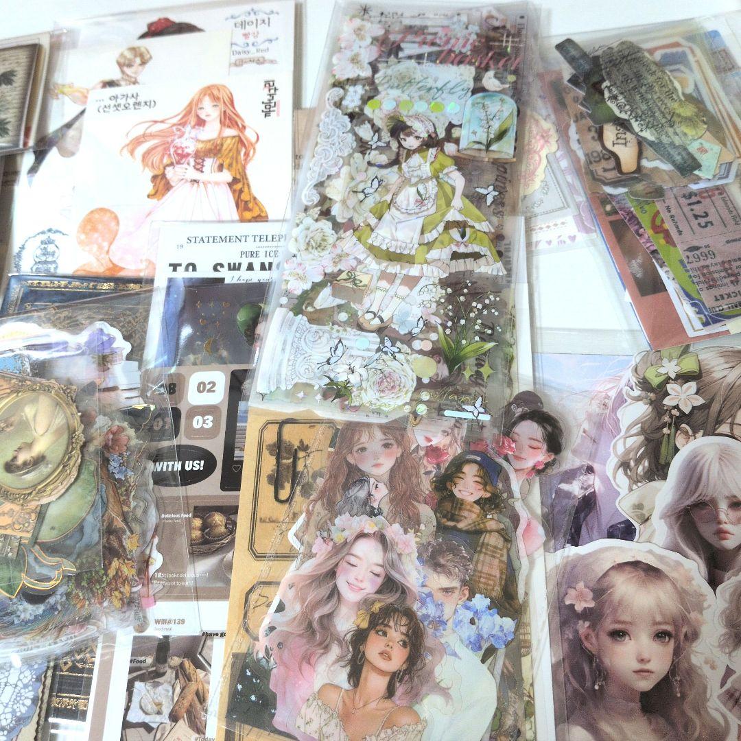 A-18】コラージュ素材 おすそ分け 約300点 まとめ売り - メルカリ