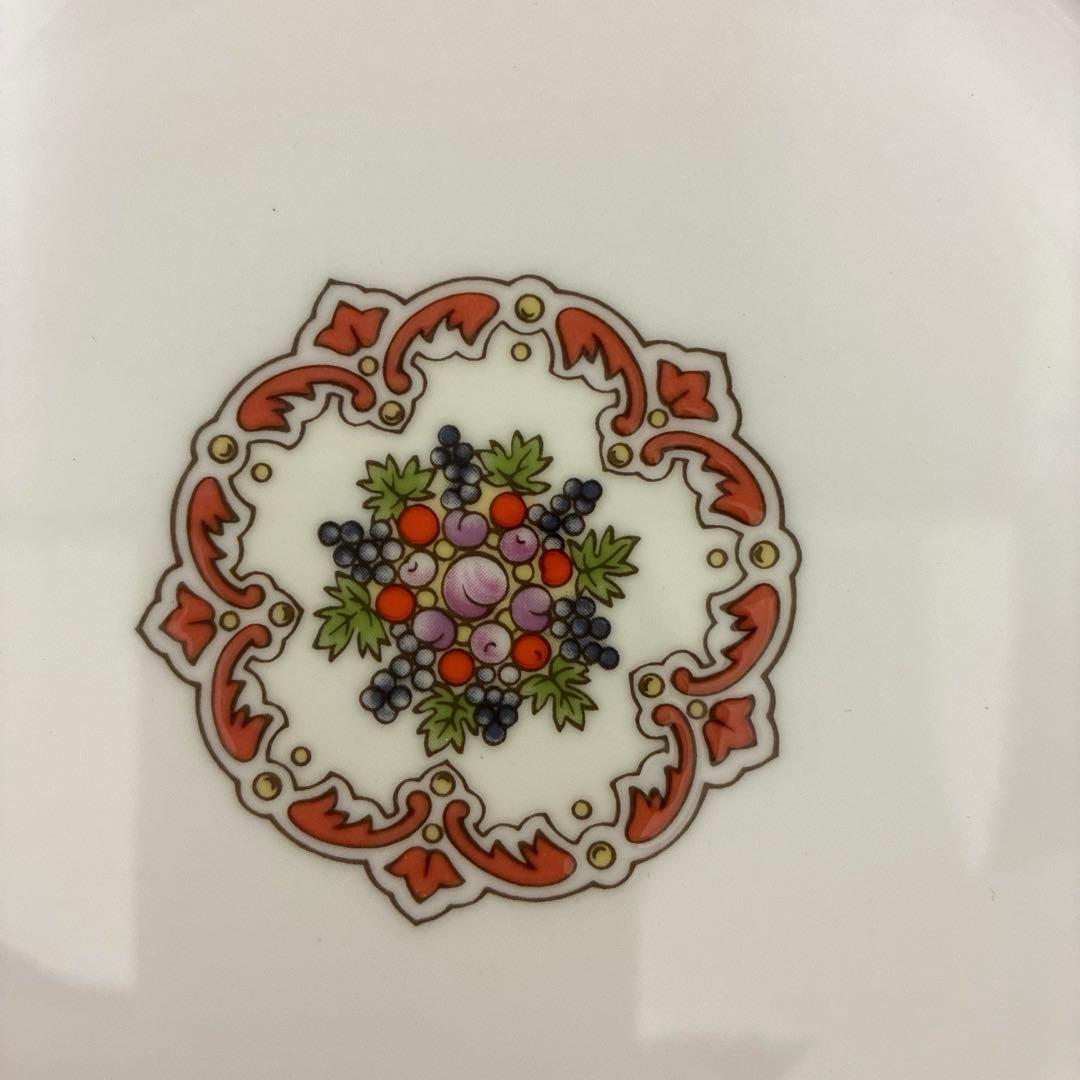 【未使用品】ウェッジウッド　フロレンティーン　サーモンピンク　プレート20cm