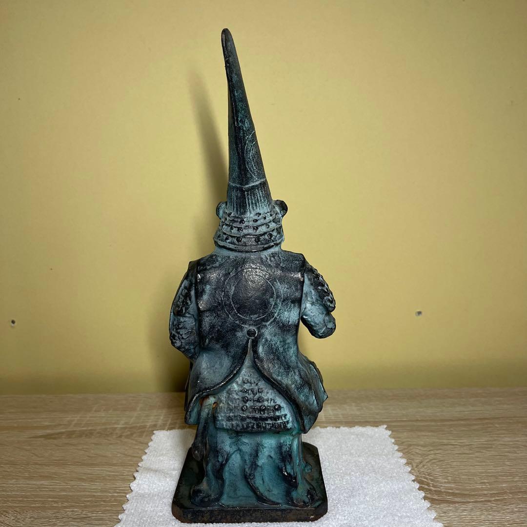 加藤清正像　金属製