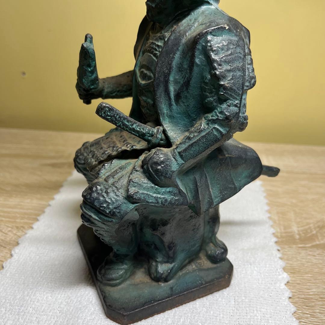 加藤清正像　金属製