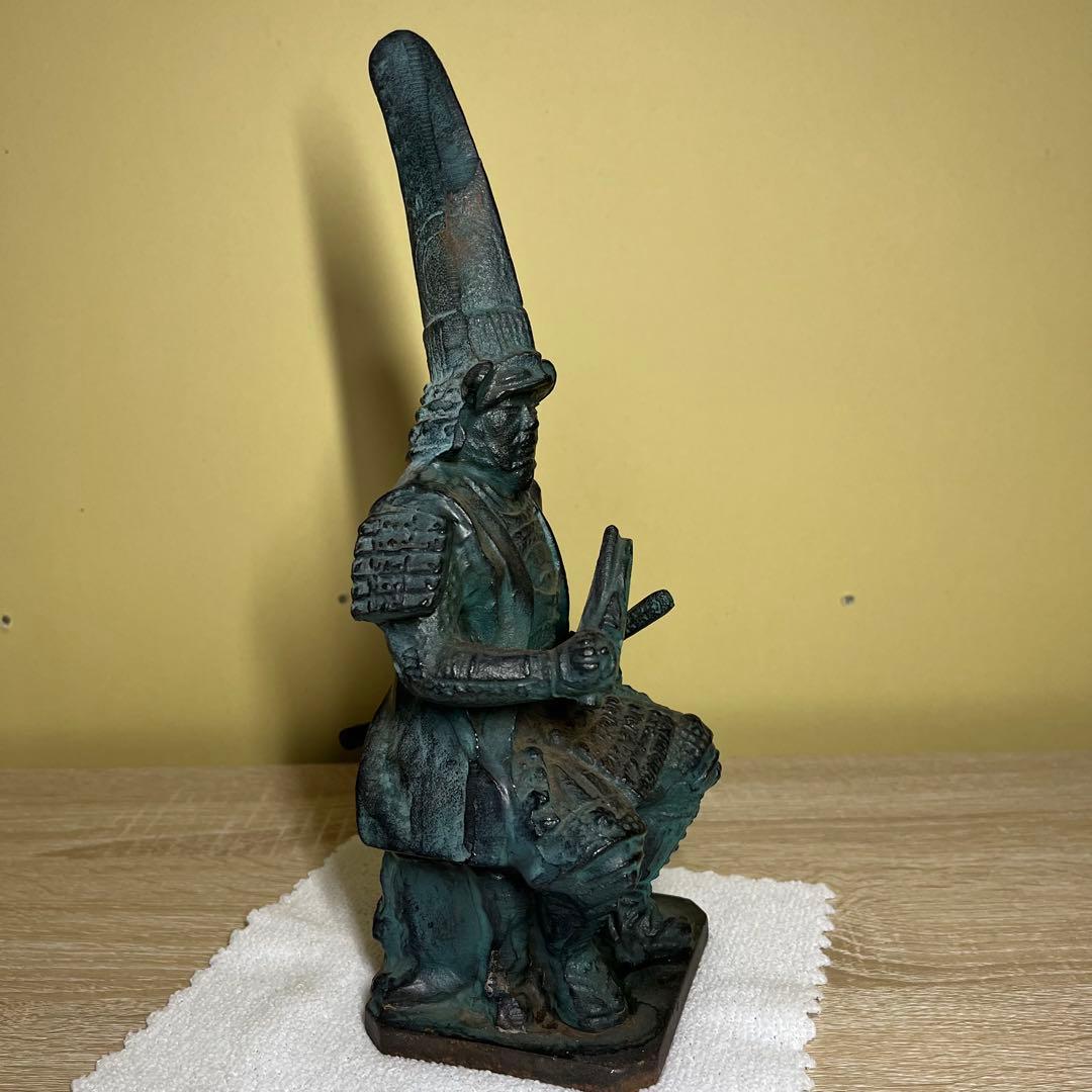 加藤清正像　金属製