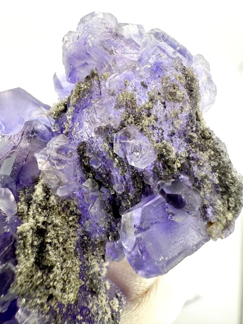 ツリー タンザナイト フローライト 原石 鉱物標本 天然石 蛍石