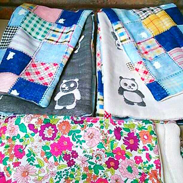 済。５枚。ナッツ1213♥８重ガーゼ。１２重ガーゼ。