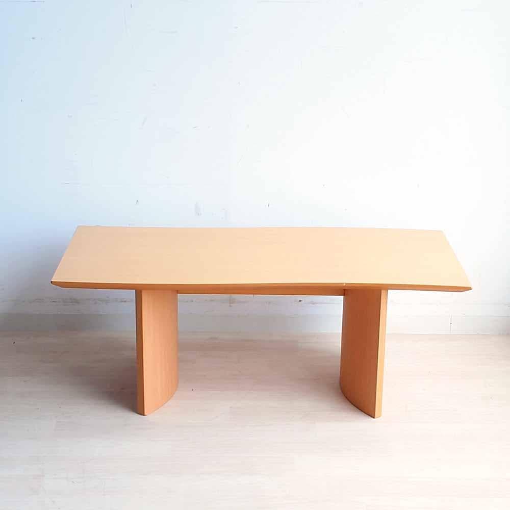 90's なみなみデザインのコーヒーテーブル リビング 国産 ZR24182