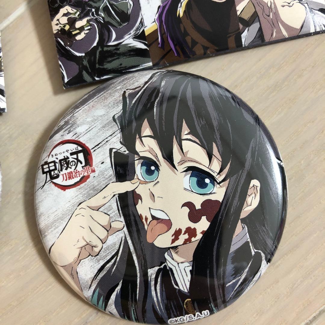 全集中展 時透無一郎 鬼滅の刃 缶バッジ 2個セット 痣 - メルカリ