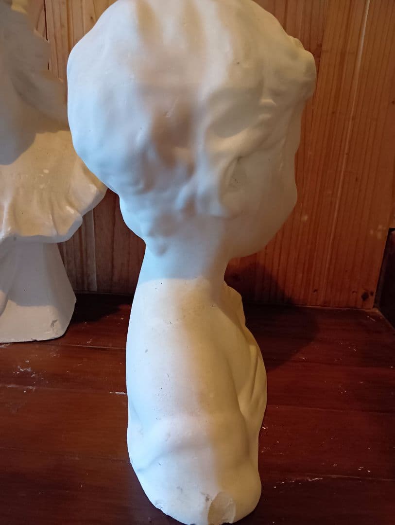 デッサン用 石膏像、スズランの少女と子供の2体セット 送料無料 - メルカリ