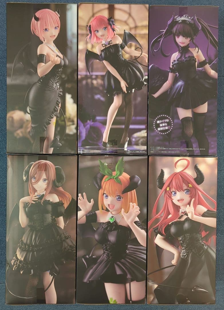 五等分の花嫁 デート・ア・ライブ フィギュア BiCute Dark 美少女