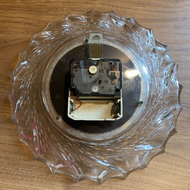 昭和レトロ 当時物 ユンハンス JUNGHANS ガラス 掛時計 resonic