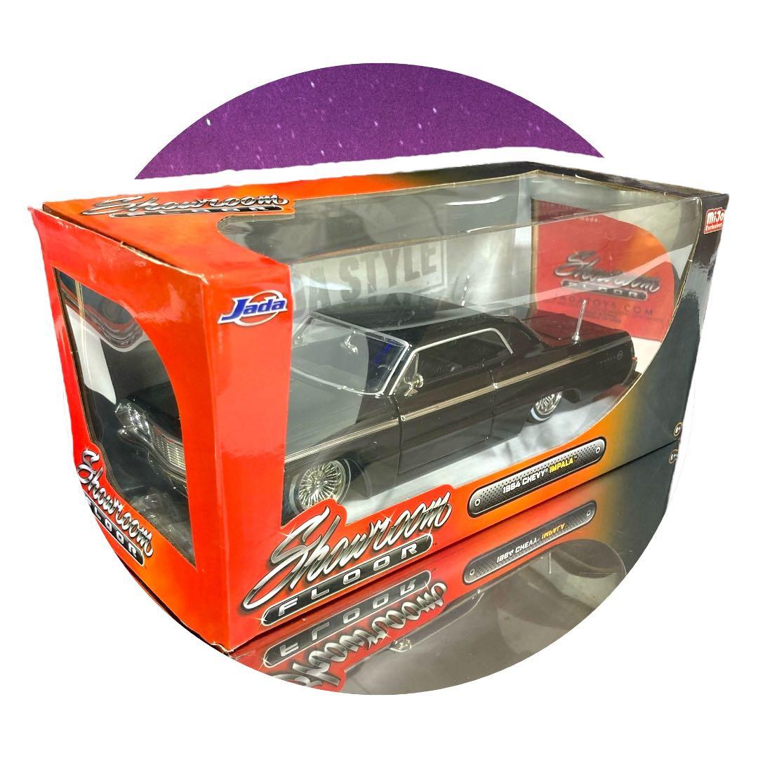 Jada Toys《 '64 シボレー インパラ ローライダー 黒 》 #開封品