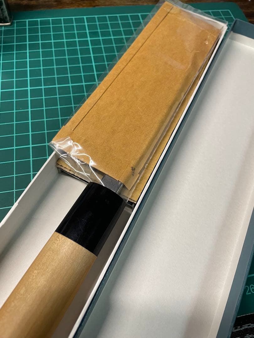 正本 出刃包丁 135mm 本霞 玉白鋼