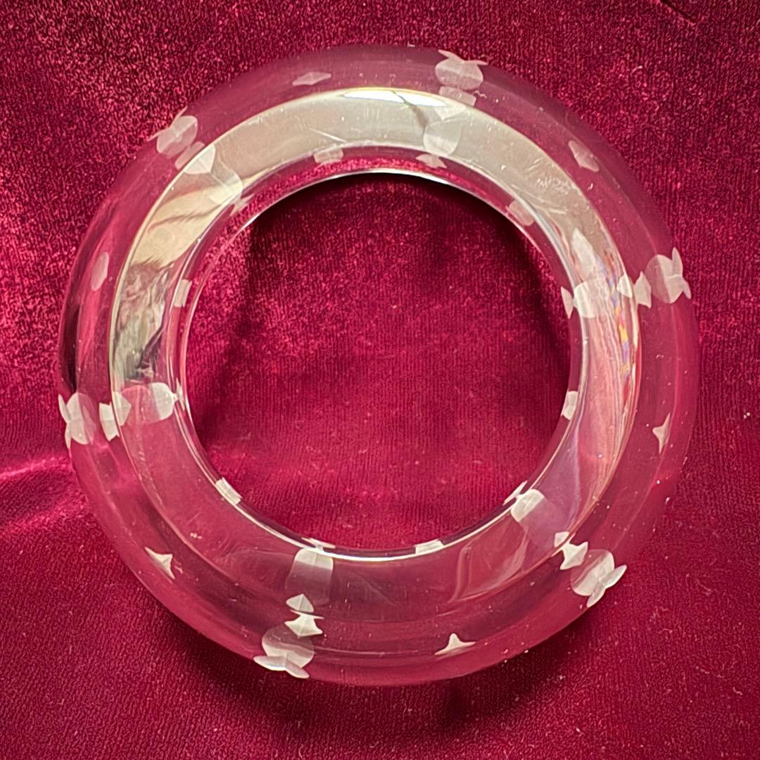 【箱付き】エルメス キャンドル　ホルダーセット 廃盤　クリスタル キャンドル