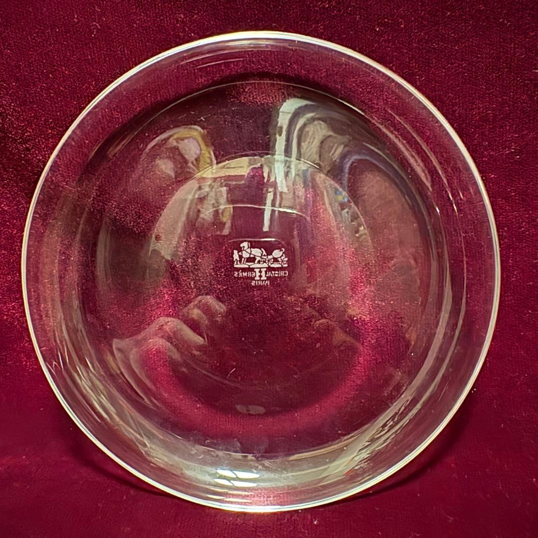 【箱付き】エルメス キャンドル　ホルダーセット 廃盤　クリスタル キャンドル