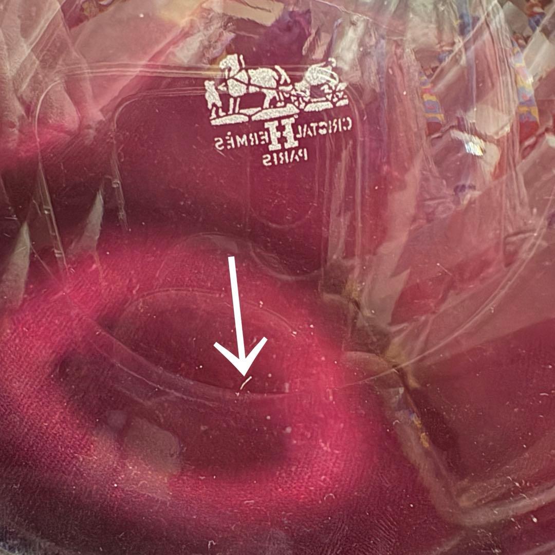 【箱付き】エルメス キャンドル　ホルダーセット 廃盤　クリスタル キャンドル