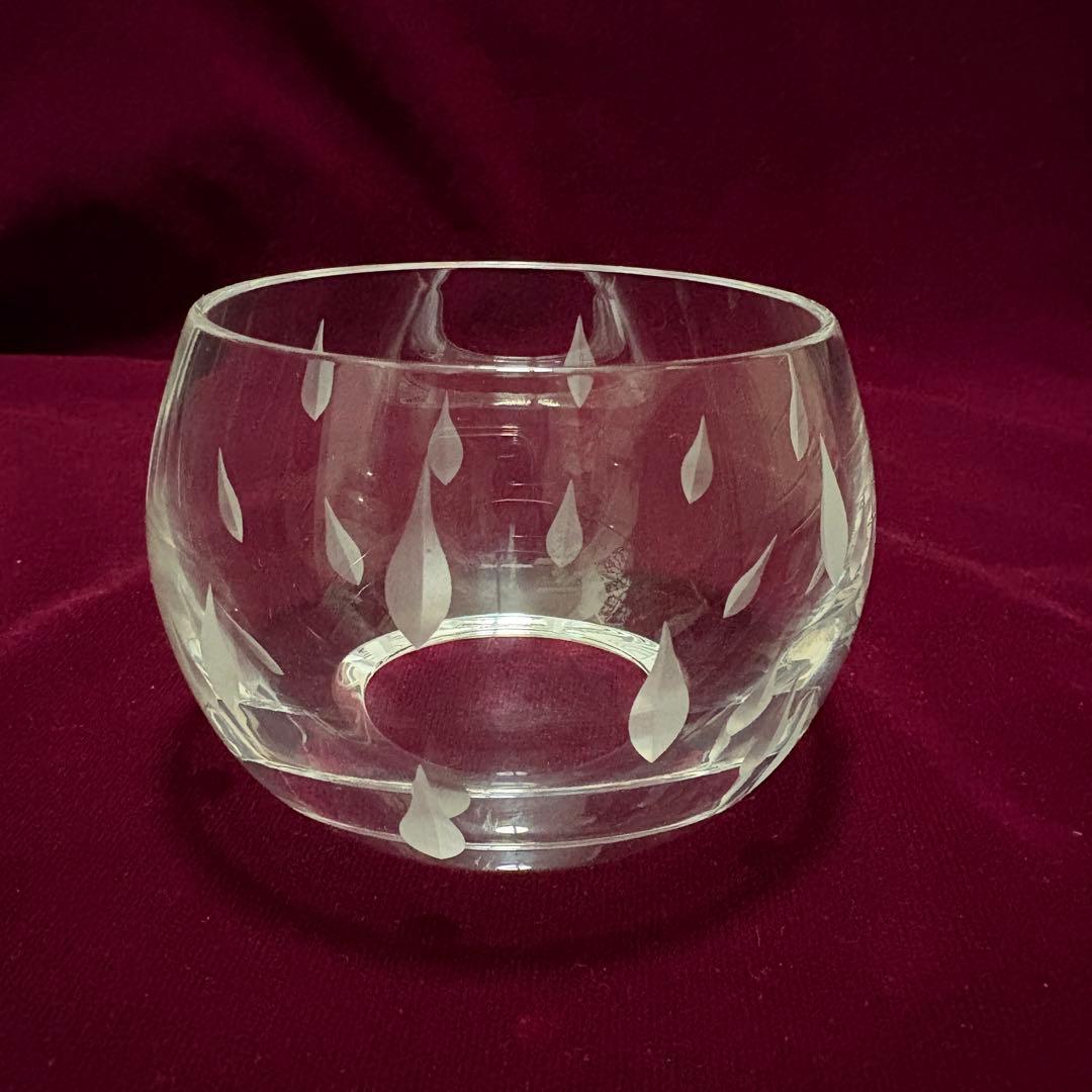 【箱付き】エルメス キャンドル　ホルダーセット 廃盤　クリスタル キャンドル