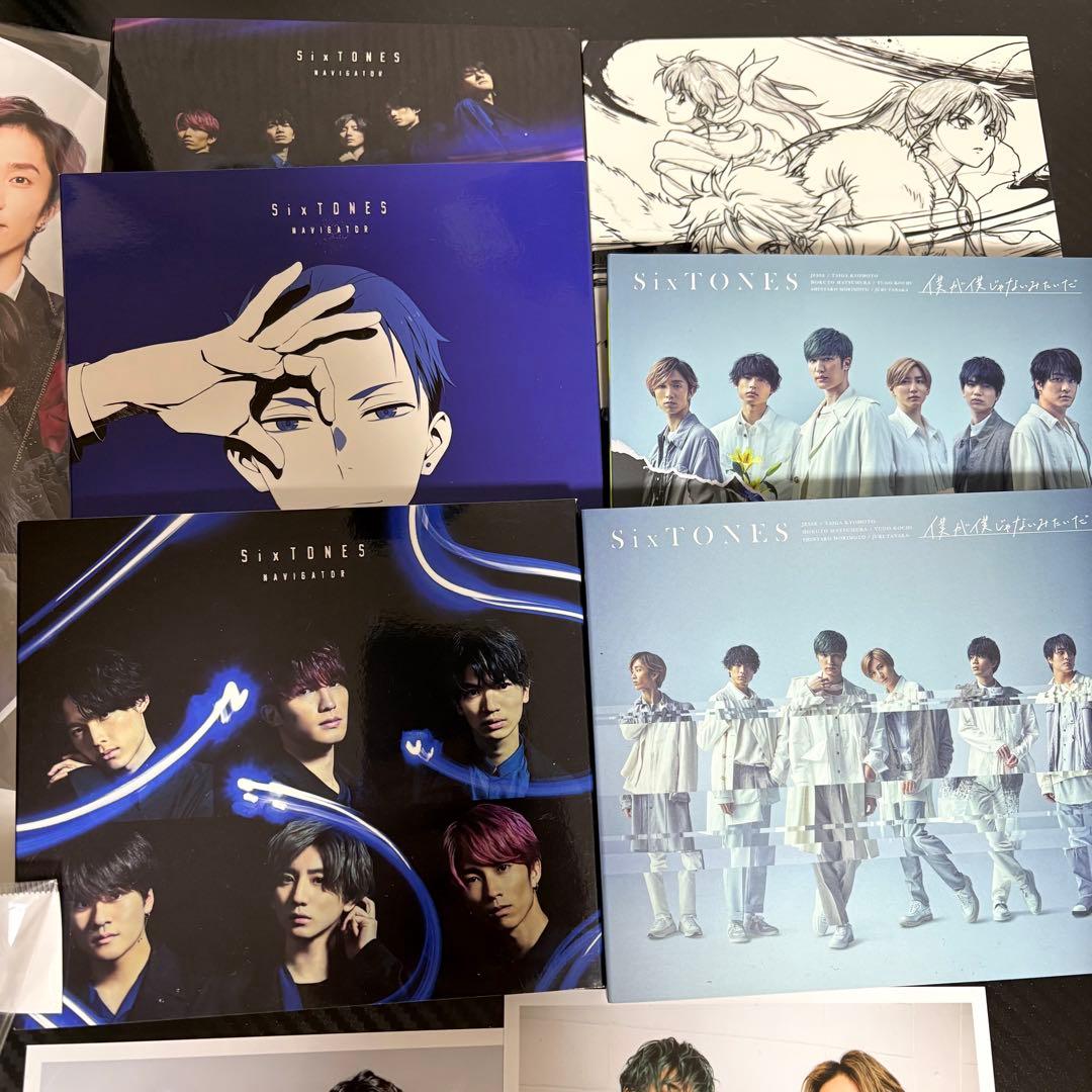 SixTONES うちわ ペンライト オフショ 公式写真 CD グッズ 22点 - メルカリ