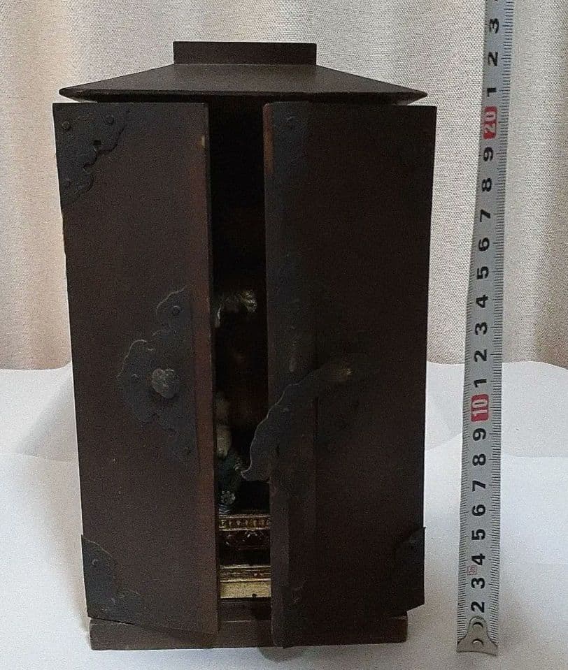 厨子 彩色 荼枳尼天 仏像 神像 - メルカリ