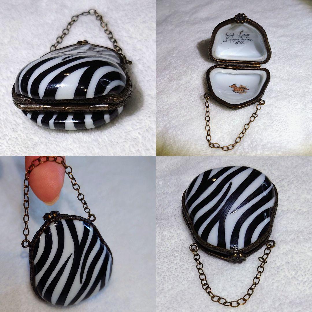 リモージュ　ボックス　３点セット　ミニチュア　小物入れ　置物