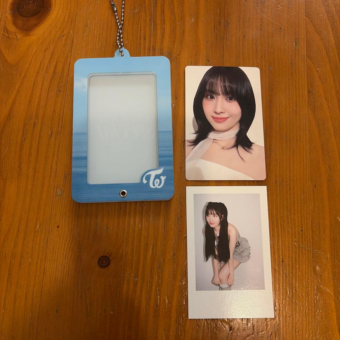 TWICE MOMO SET トレカケース トレカ チェキ風トレカ - メルカリ