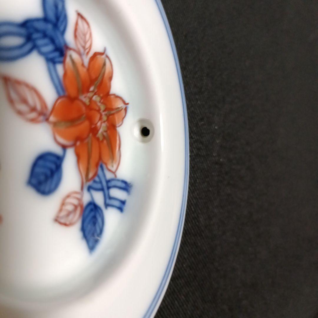 ふすま取手　２個　有田焼　鉄線の花