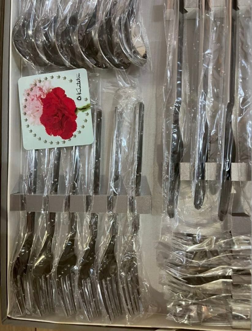 ナポリ NAPOLI 18-12 ステンレス カトラリーセット 未使用品