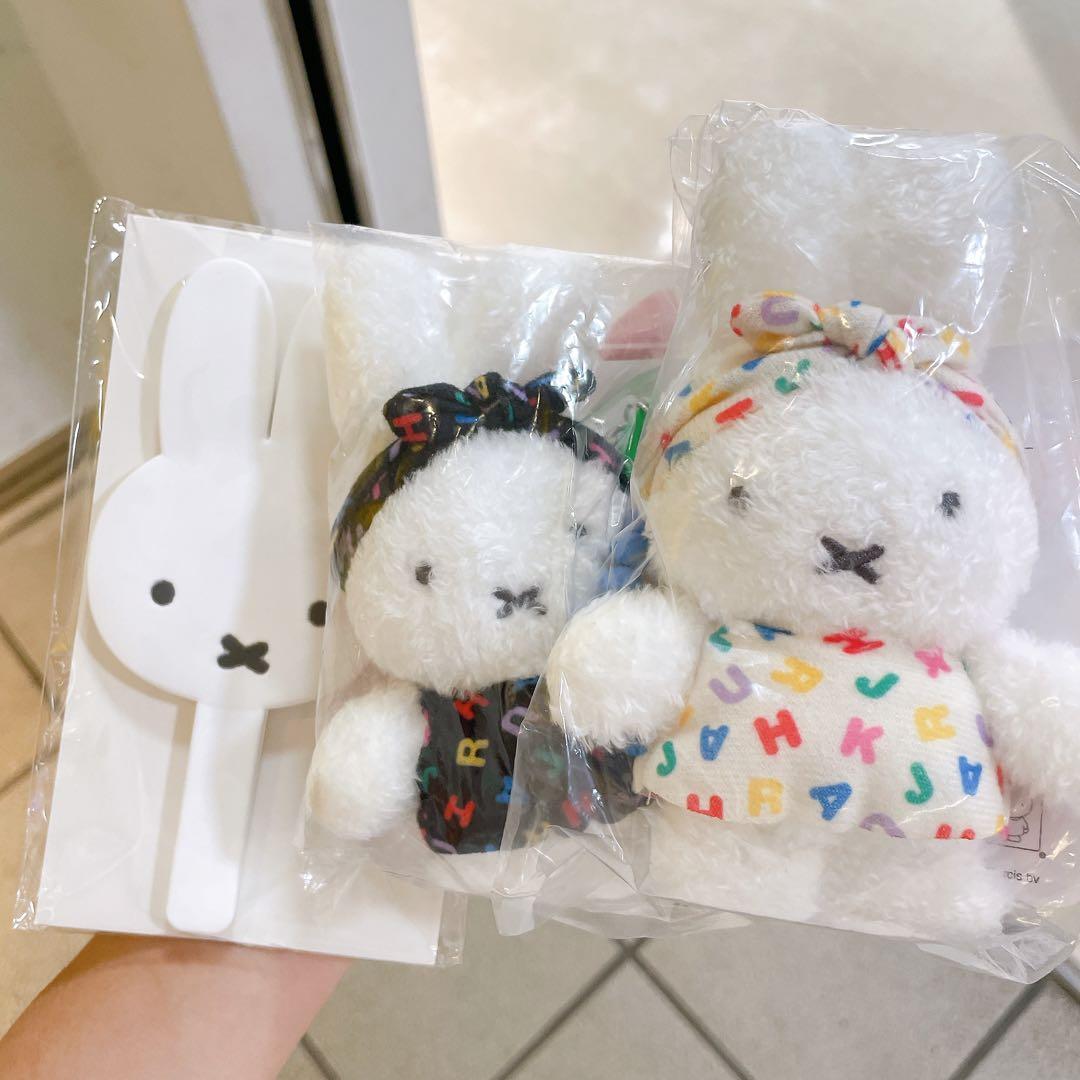 Miffy ミッフィー原宿限定 バッグチャームマスコット2個セット