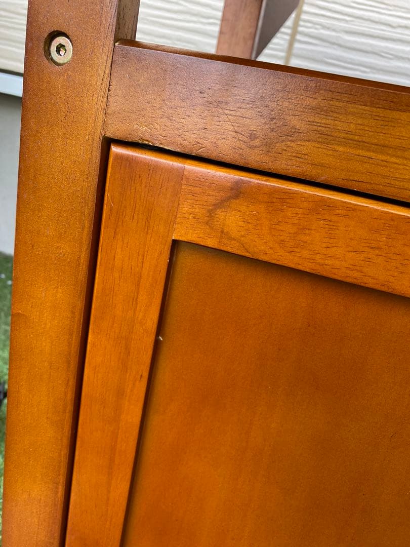 両バタ　キッチンカウンター　バタフライワゴン木製キッチンワゴン 折りたたみ式