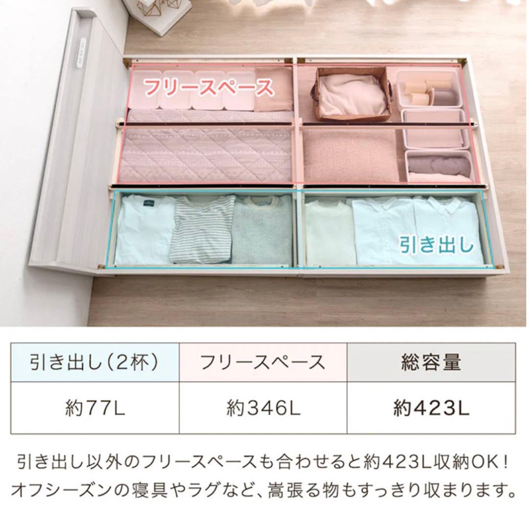 セミダブルベッドフレーム+マットレス