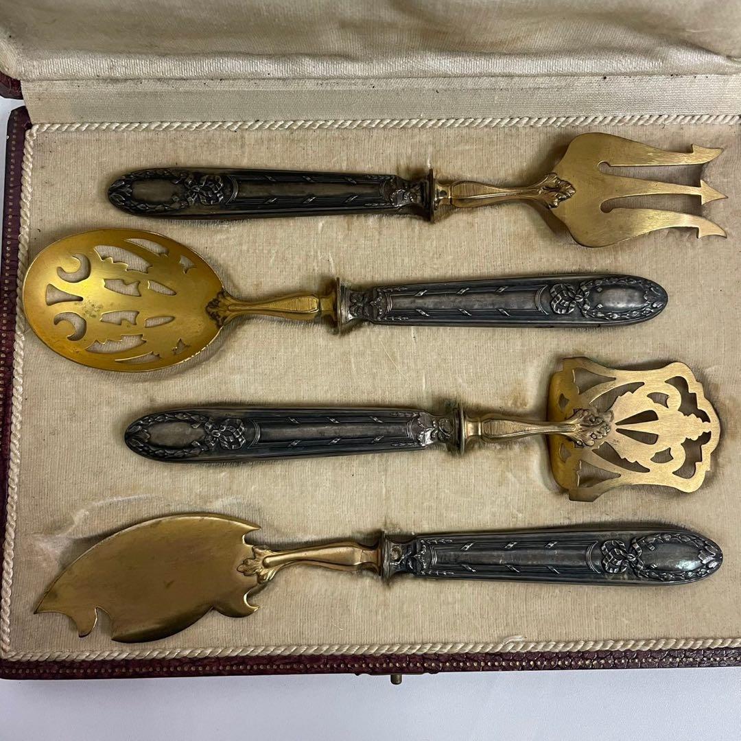 アンティーク　フランス　カトラリーセット