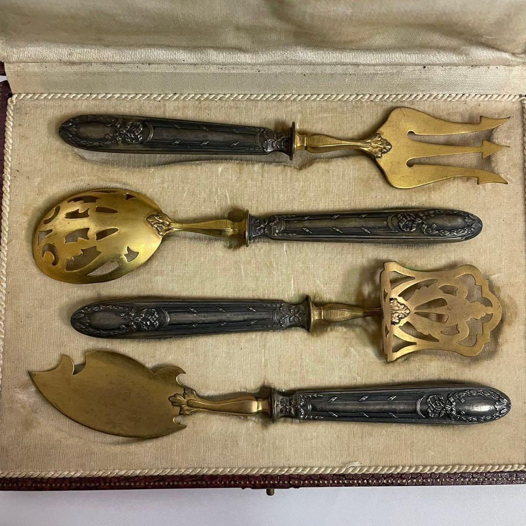 アンティーク　フランス　カトラリーセット