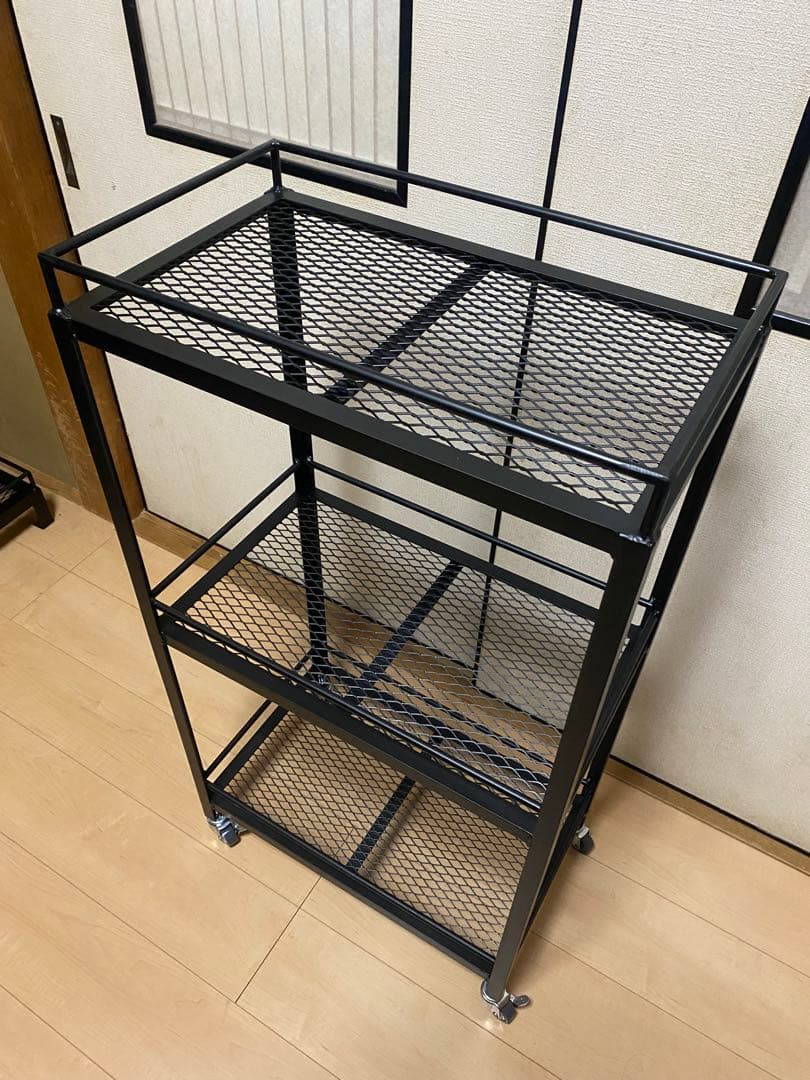 アイアンシェルフ　アイアンラック　スチールラック　インダストリアル