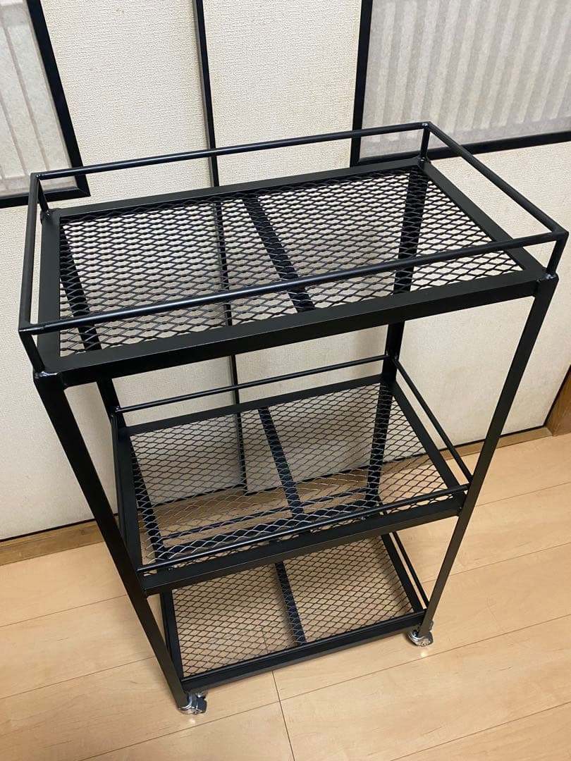 アイアンシェルフ　アイアンラック　スチールラック　インダストリアル